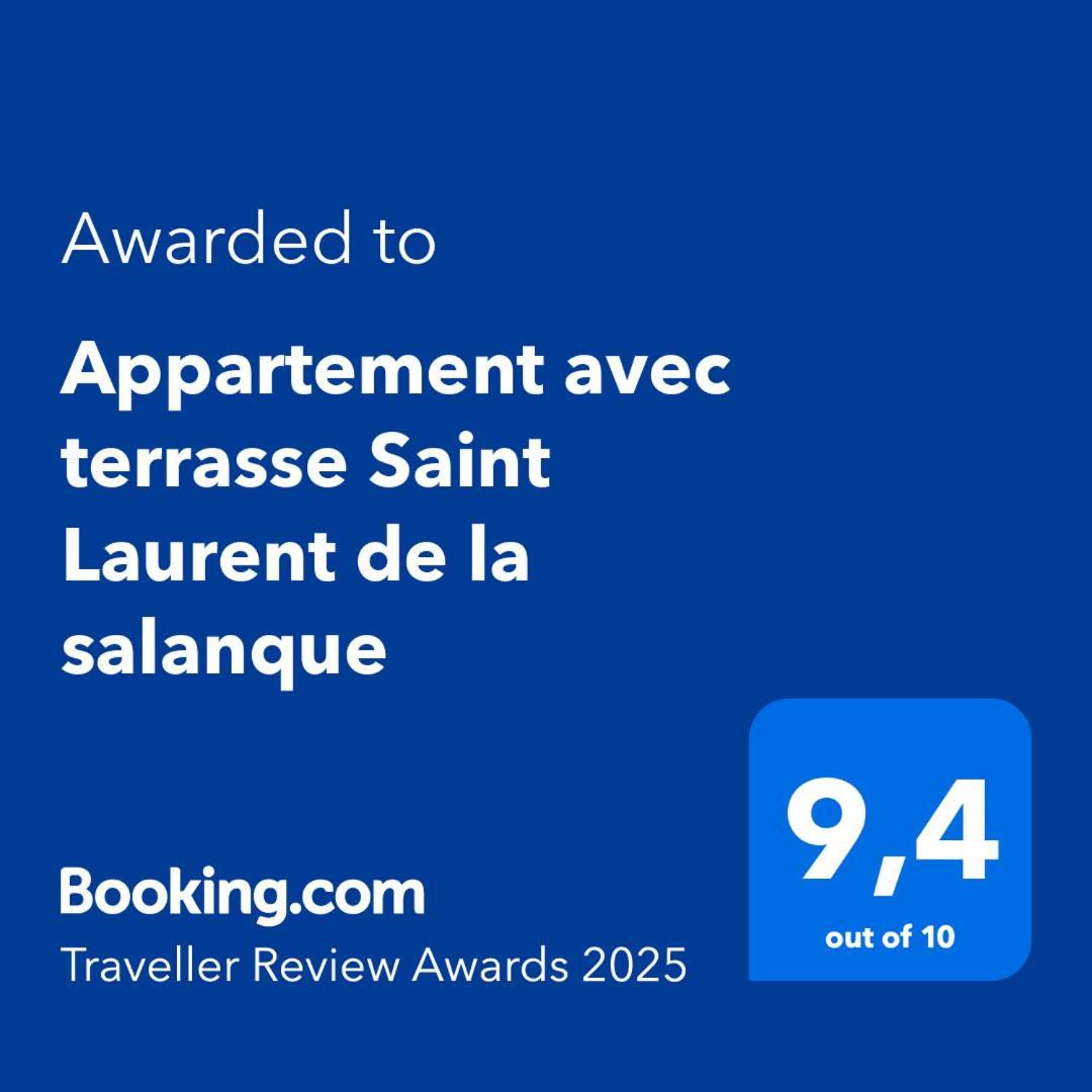 Appartement Avec Terrasse Saint Laurent De La Salanque Exterior foto